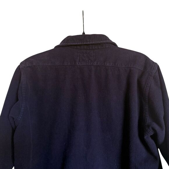 Vintage Deerskin Chamois Button Down Shirt Cabincore Cozy Outdoor Workwear‎ - Picture 8 of 12
